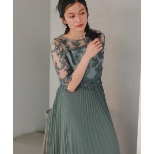 NOTRE emor（ノートルエモア） ブラウス シャツ asymmetry tulle tops