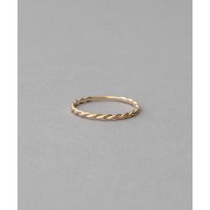 ete（エテ） 指輪 リング 「レイヤード」 K10MPG ツイスト リング