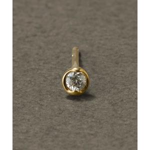 JAM HOME MADE（ジャムホームメイド） ピアス 6.5mm モアサナイト