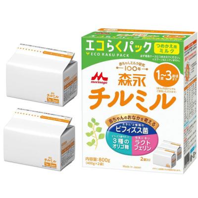 LOHACO - 【ギフト用セット】森永 乳児用粉ミルク はぐくみ エコらく