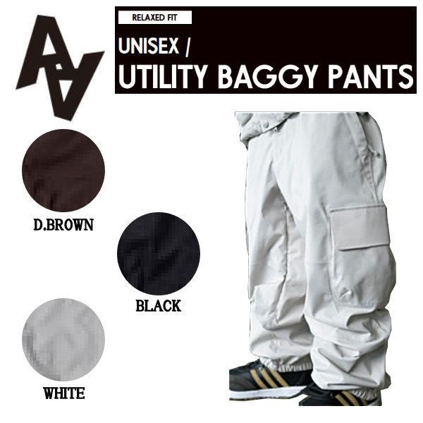 ダブルエー AA HARDWEAR UTILITY BAGGY PANTS ユニセックス バギー