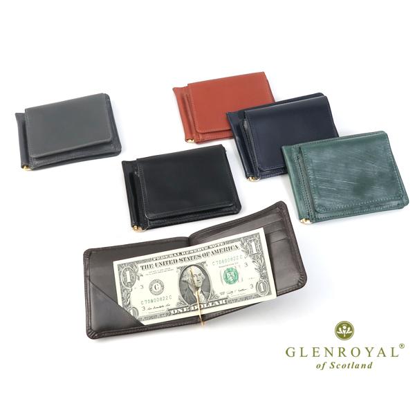 GLENROYAL（グレンロイヤル） マネークリップ/小銭入れ付き メンズ