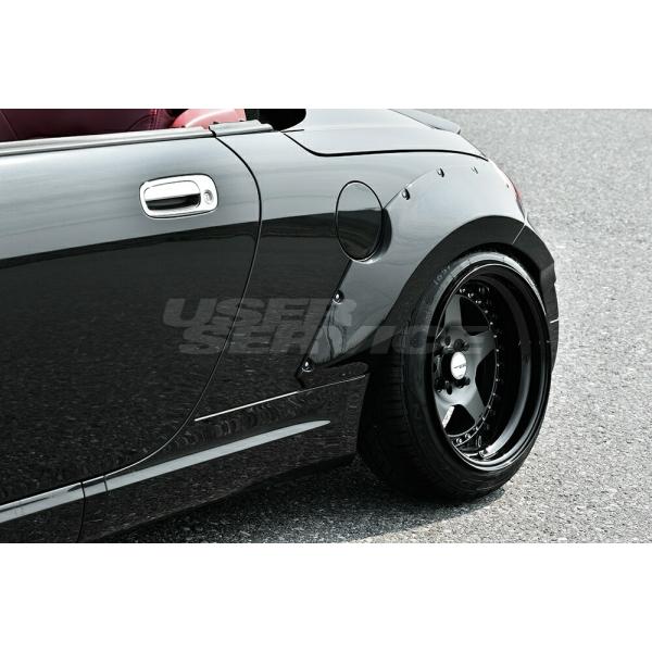 KLC ケイエルシー コペン L880K ワイドフェンダーキット リア FRP 未