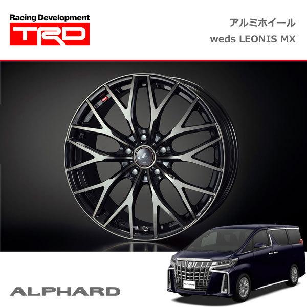 TRD アルミホイール WEDS LEONIS MX 18インチ 4本セット 1台分