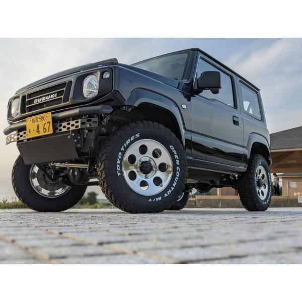 ジムニー 用 タイヤ ホイール セット AXR Ramone 鍛造 ダイヤカット