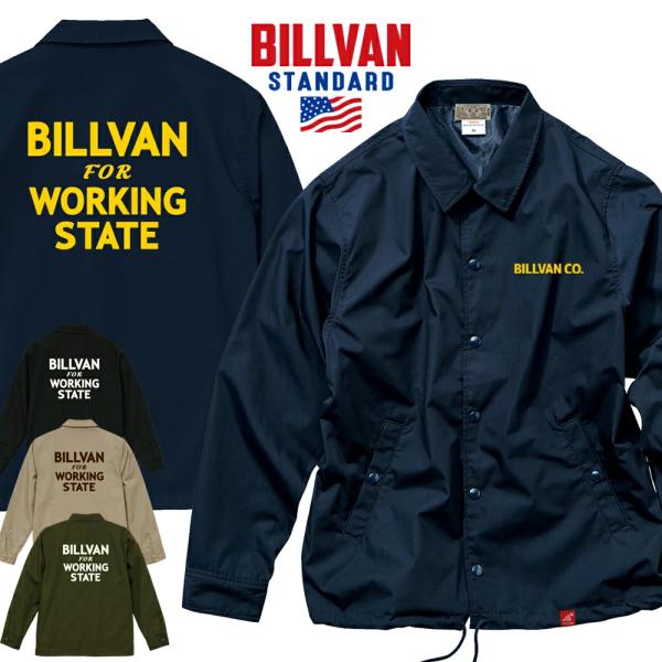 BILLVAN（ビルバン） BILLVAN WORKS復刻ロゴTCウェザークロス・撥水