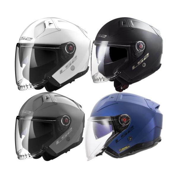 3XLまで】LS2 エルエスツー OF603 Infinity II Solid Jet Helmet
