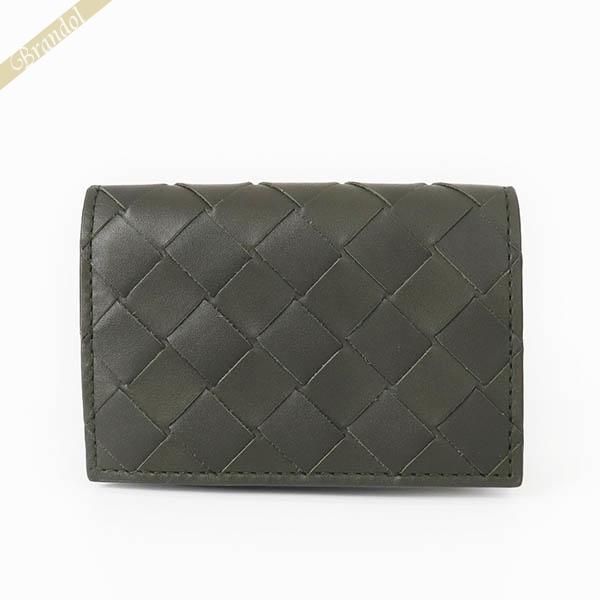 BOTTEGA VENETA（ボッテガ・ヴェネタ） 名刺入れ イントレチャート 革