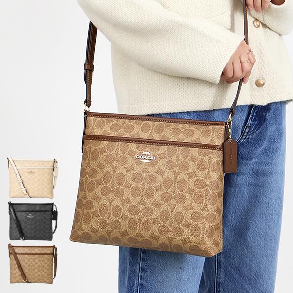 COACH（コーチ） ショルダーバッグ レディース シグネチャー ファイル