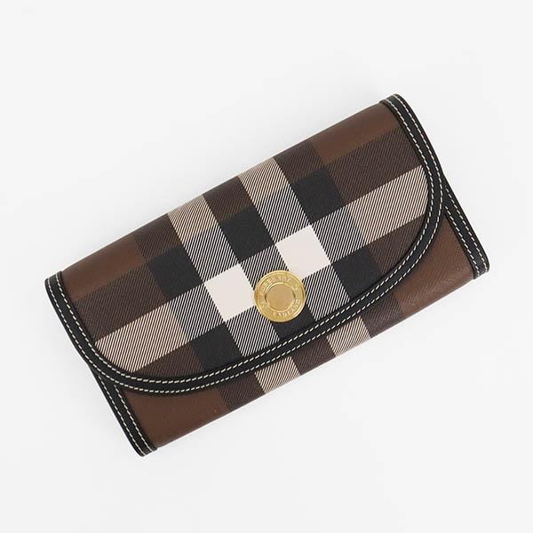 BURBERRY（バーバリー） 長財布 ヴィンテージチェック ブラウン系