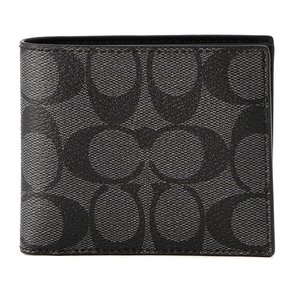 COACH（コーチ） 並行輸入 2つ折り財布 シグネチャー F66551 QBMI5