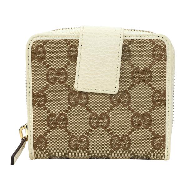 GUCCI（グッチ） 並行輸入 2つ折り財布 GUCCI GGキャンバス 346056