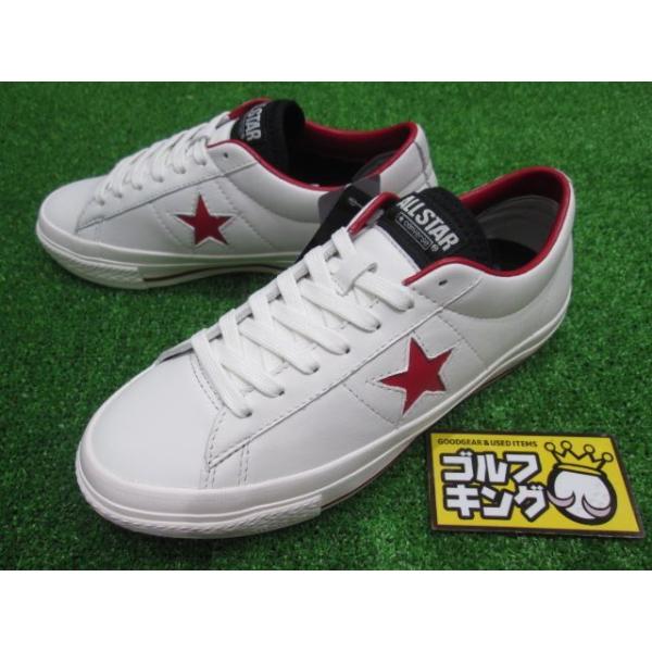 GK鈴鹿☆新品即決805 【24.0】コンバース ONE STAR GF◇ホワイト