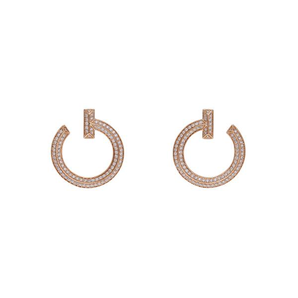 TIFFANY&Co.（ティファニー） T ワン オープン フープ ピアス K18