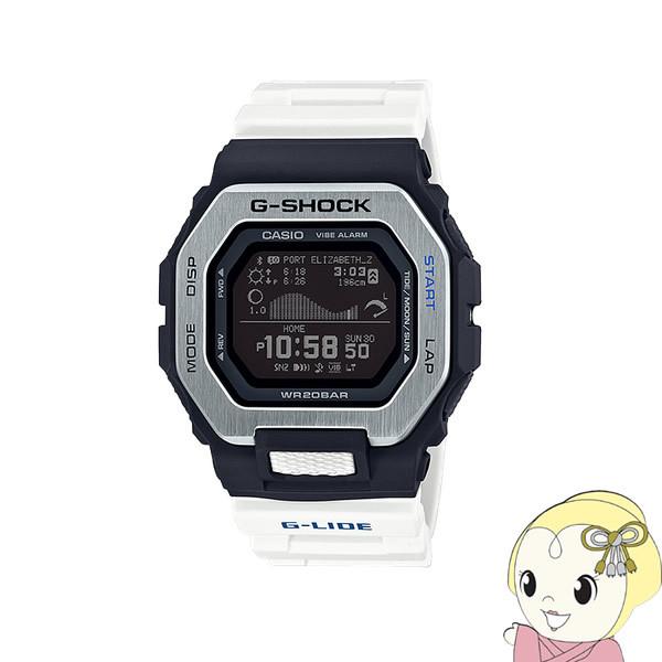 G-LIDE（G-SHOCK） カシオ G-SHOCK ブラック×ホワイト 腕時計 GBX-100