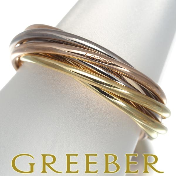 Cartier（カルティエ） トリニティリング スリーカラー XS 7連 57号