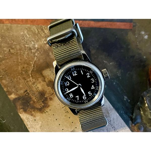 M.R.M.W. モントルロロイ ミリタリーウォッチ TYPE A-11 12H 12-11b
