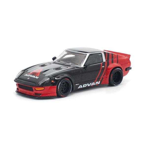 POP RACE 1/64 パンデム 280ZX アドバン ミニカー PR640335 【未定予約