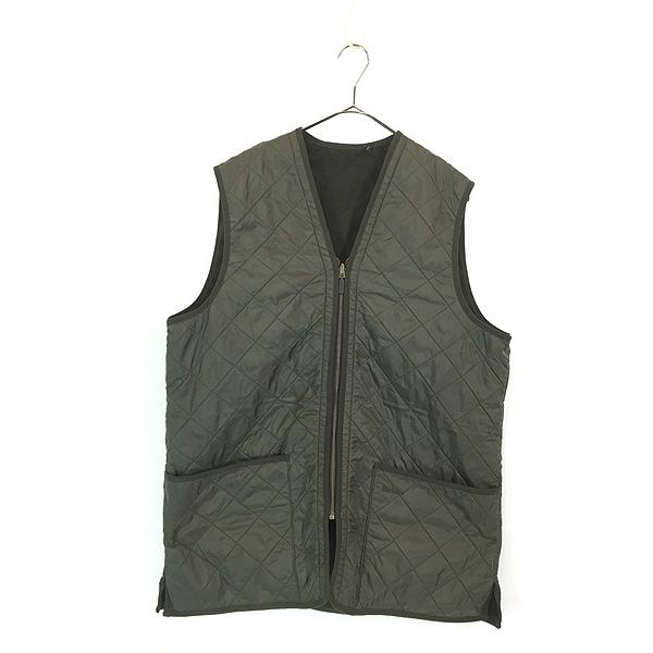 古着 Barbour 「Polarquilt Waistcoat Zip-in Liner」 キルティング