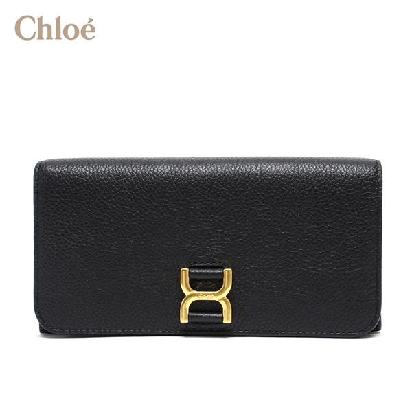 Chloe（クロエ） 24AWモデル Chloe MARCIE フラップ付き 二つ折り長