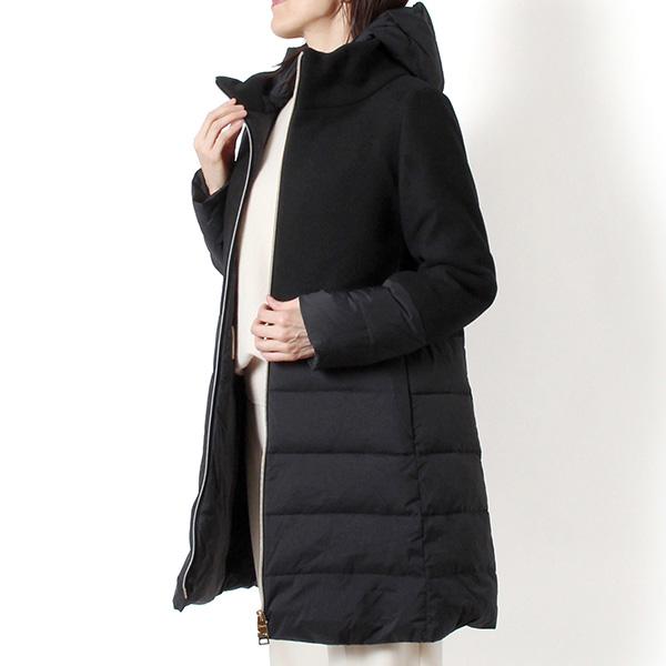 HERNO（ヘルノ） 25AWモデル レディース ウール切替 ダウンコート