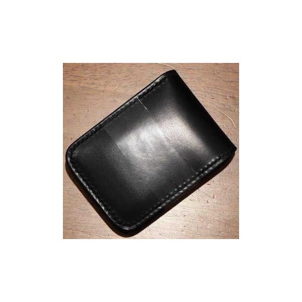 CS-ブラック-CSハーフウォレット-黒羽（CROW：クロウ)（ショート