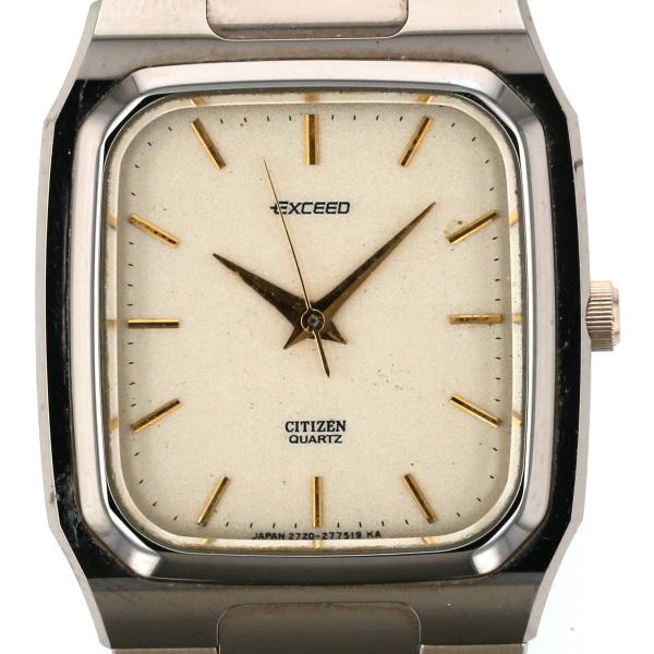 シチズン CITIZEN エクシード EXCEED 2730-274130 クオーツ ゴールド