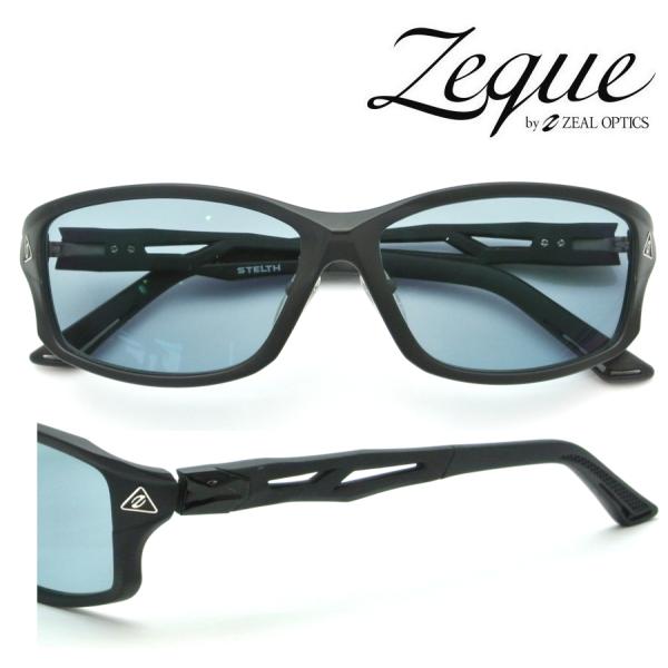 Zeque STELTH F-1921 ステルス マットブラック 偏光レンズ TALEX