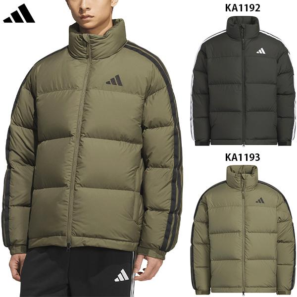 adidas（アディダス） スリーストライプス ルーズフィット ダウン