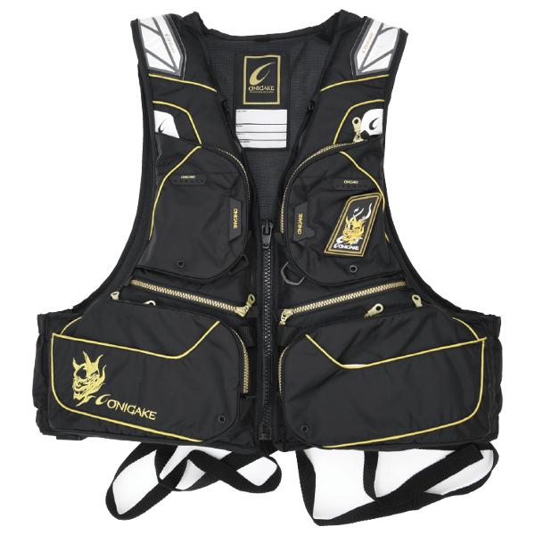 ハヤブサ 鬼掛ライフジャケットL2-I YT321G ゴールド L ( 2024年 9月新