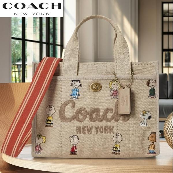 COACH（コーチ） COACH x ピーナッツ コラボ スヌーピー トート バッグ