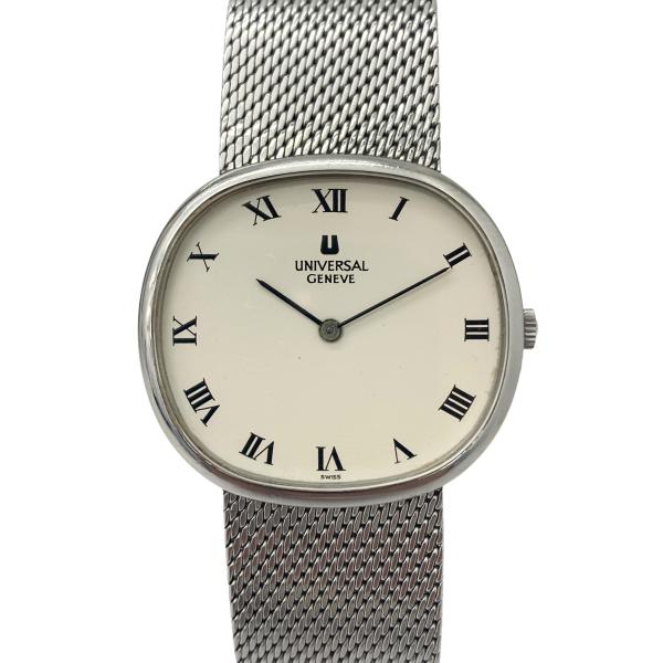 送料無料 UNIVERSAL GENEVE ユニバーサル ジュネーブ 842125 WHITE