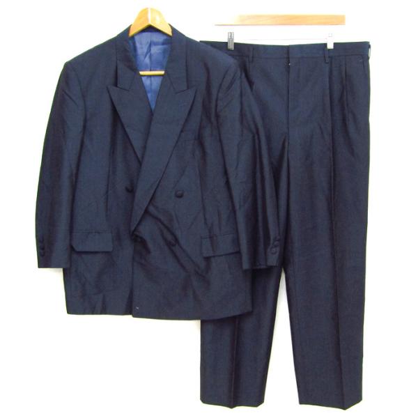 セットアップ スーツ ウール/シルク混 ジャケット パンツ 上下セット