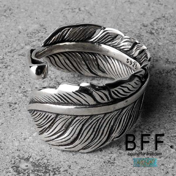 BFF ブランド フェザーリング メンズ 指輪 シルバー925 ネイティブ