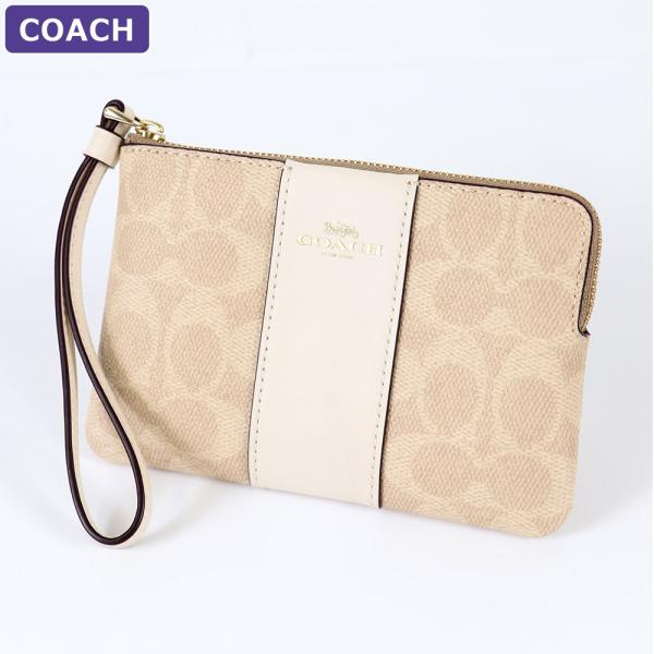 COACH（コーチ） ポーチ CW854 IMXDM シグネチャー アウトレット