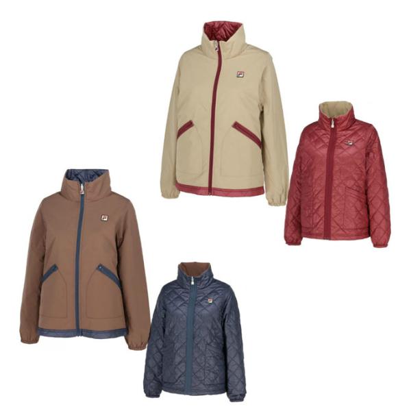 FILA（フィラ） テニスウェア 防寒ジャケット レディース リバーシブル