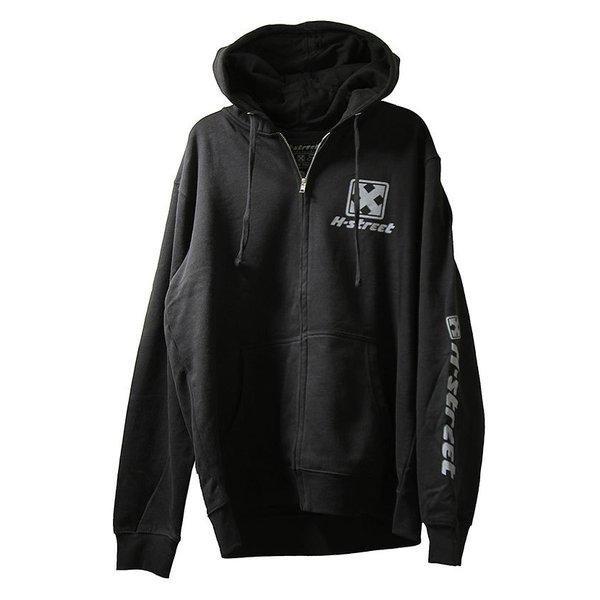 H-Street (エイチストリート) パーカー ジップフード OG Mark Logo Zip