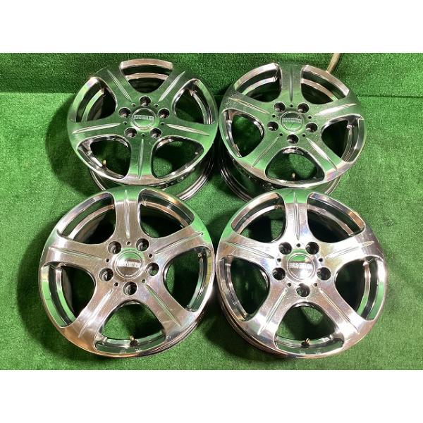 マナレイ EURO EDITION 15インチアルミホイール 6.5J ＋45 5H PCD114.3