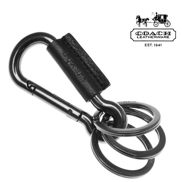 COACH（コーチ） メンズ カラビナ キーリング キーホルダー キーケース