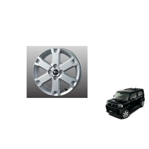 ダイハツ（DAIHATSU） アルミホイール(1本) 15インチ・シルバー