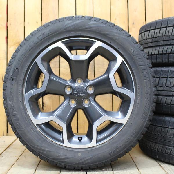 スバル XV SUBARU 純正 17インチ ブリヂストン ブリザック 225/55R17