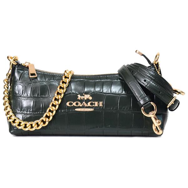 COACH（コーチ） バッグ クロコダイル エンボスドレザー シャーロット