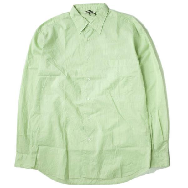 AURALEE オーラリー 19SS 日本製 FINX SILK STRIPE SHIRTS フィンクス