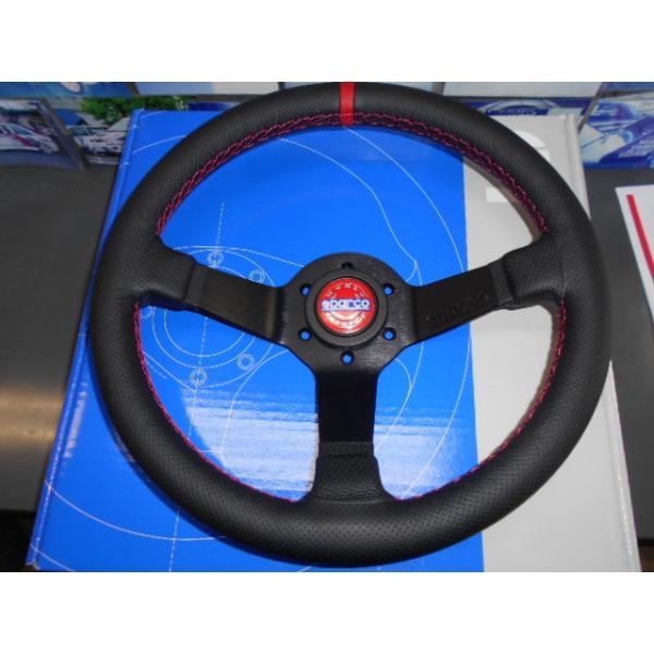 SPARCO スパルコ R330 CHAMPION ステアリング ディープBKスポーク x