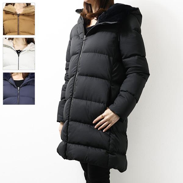 HERNO（ヘルノ） A-Shape Fur Down Jacket ダウンジャケット Aシェイプ