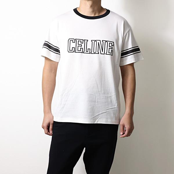 CELINE（セリーヌ） Tシャツ Logo T-Shirts RX02N671Q メンズ 半袖