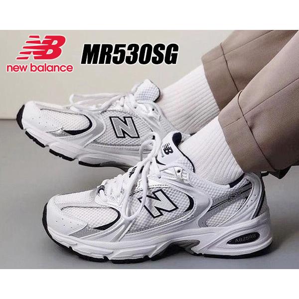 New Balance（ニューバランス） NEW BALANCE MR530SG width D WHITE