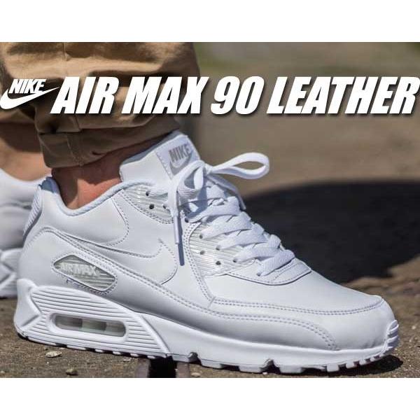 NIKE（ナイキ） エアマックス 90 NIKE AIR MAX 90 LEATHER wht/wht