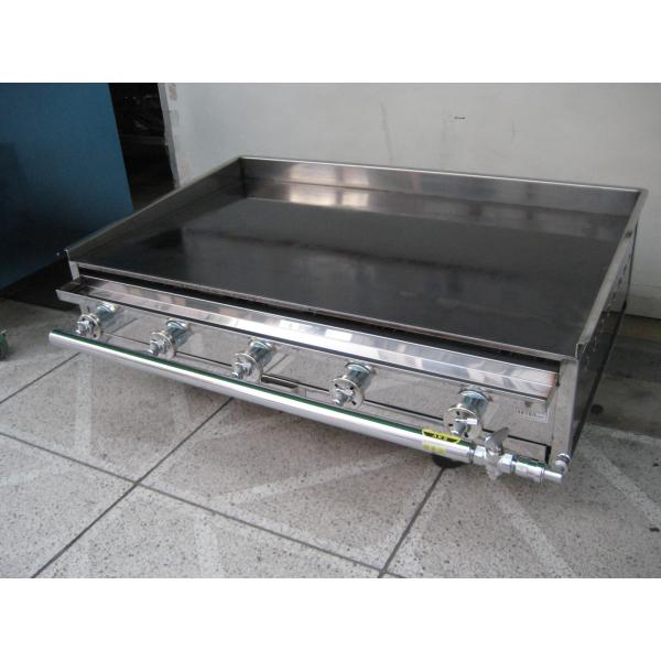 新品 AKS 業務用 ガス式 鉄板焼き器/グリドル AK-3 (卓上型) 横幅910x