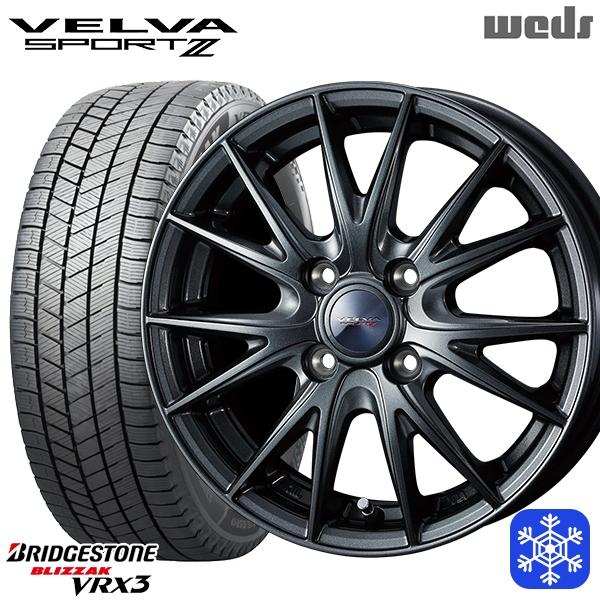 ブリザック ルーミー 165/65R14インチ ブリヂストン VRX3 5.0J 4H100